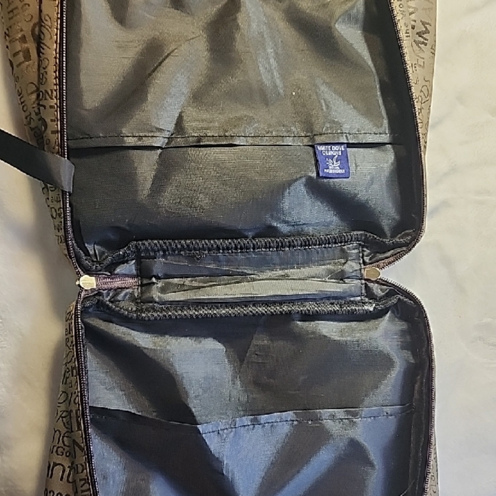 Religious Text Printed Tote/Bible Bag in Brown EUC - Picture 12 of 16